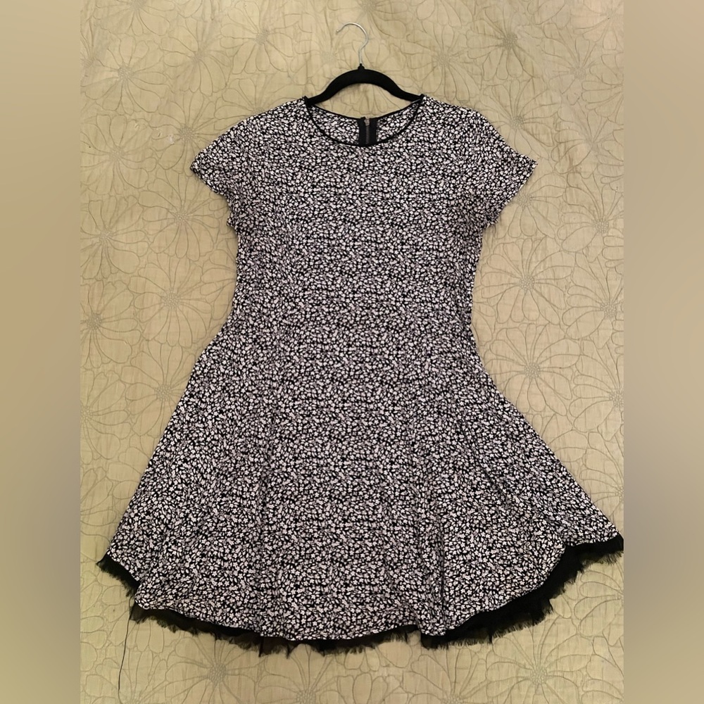 Full tilt black and white floral sundress size small